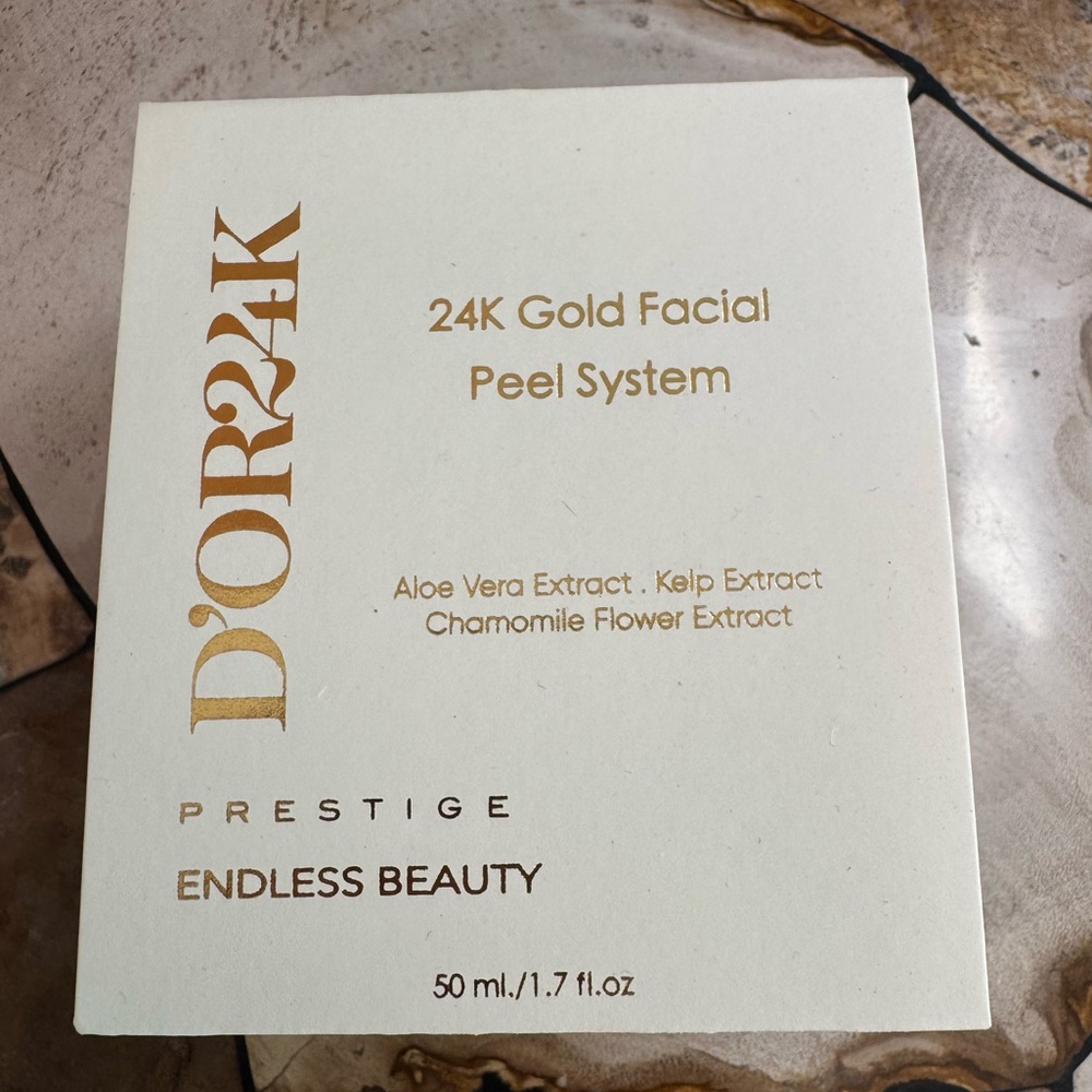 D’or 24K - 24K Gold Facial Peel System - Luxurious Skin Care for aging & wrinkle